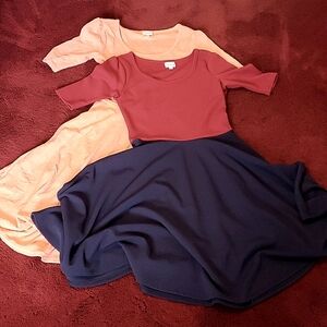 Two medium Lularoe dresses